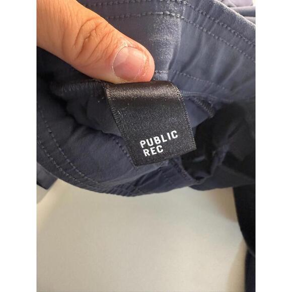 Public Rec Weekender Pant 32x30 Blue/Gray Jogger Sweatpants Lounge Stretch - Picture 4 of 6